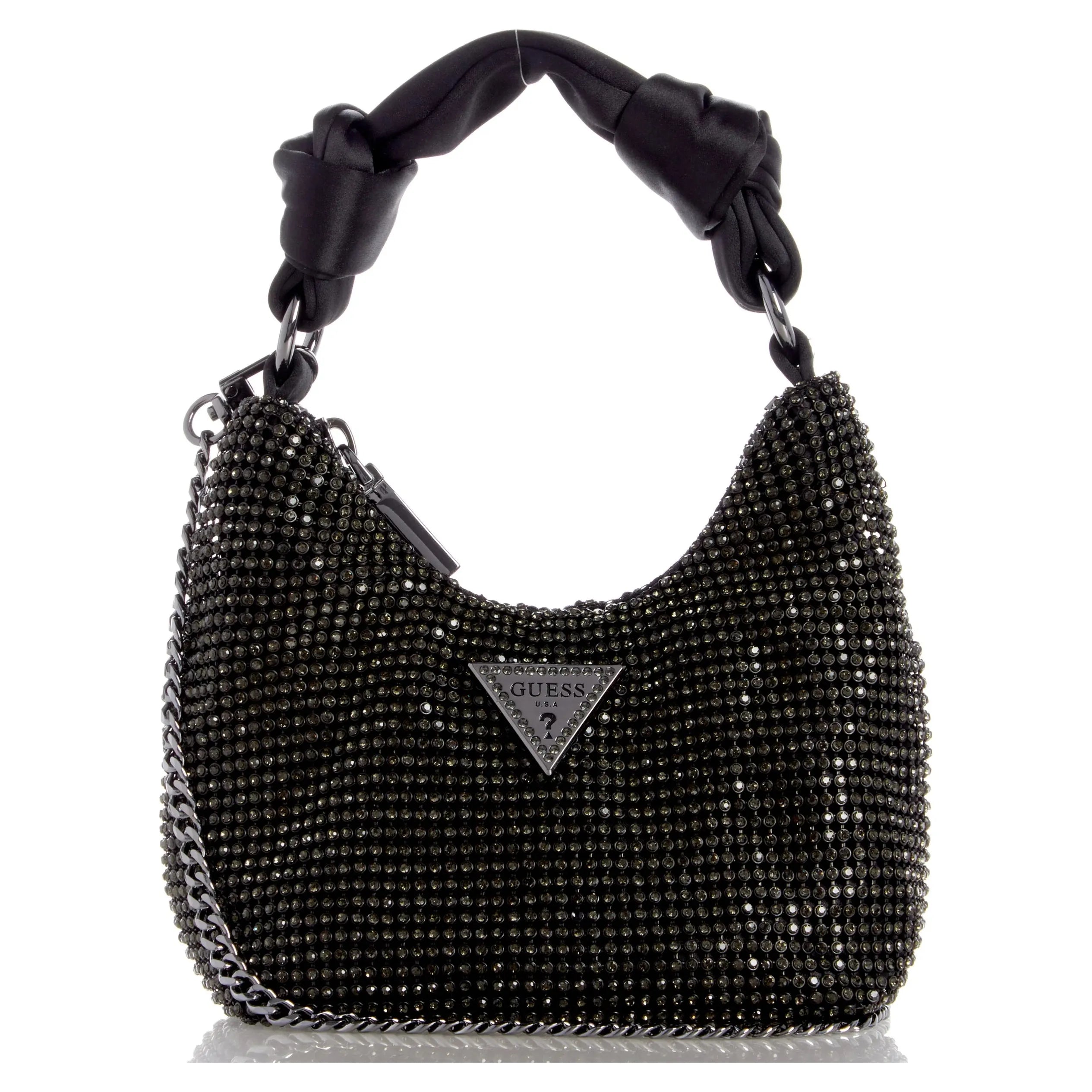 GUESS Lua Mini Hobo Black One Size