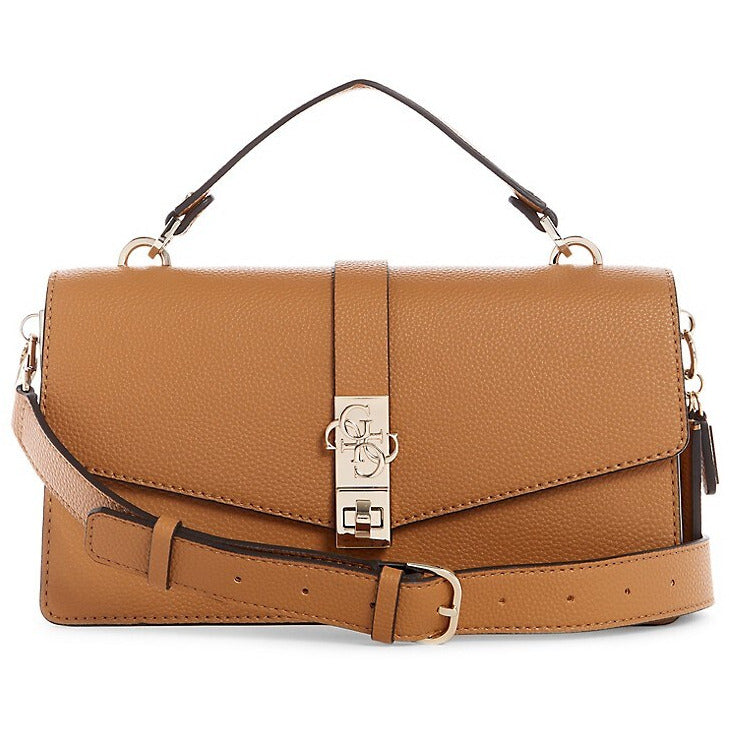 GUESS Albury Top Handle Flap Bag MouraCuir