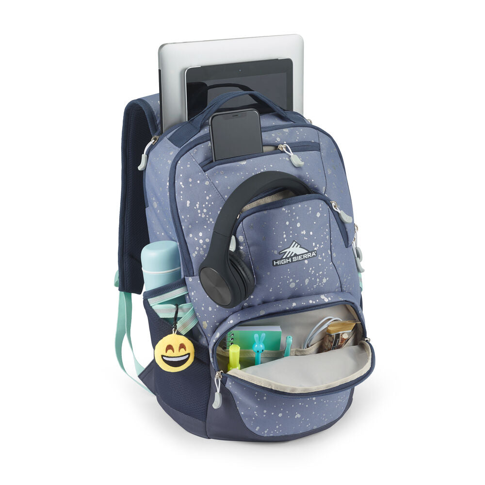 High Sierra Swoop SG Laptop Backpack - Metallic Splatter