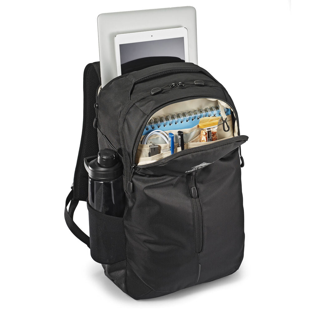 High Sierra Swerve Pro Laptop Backpack - Black