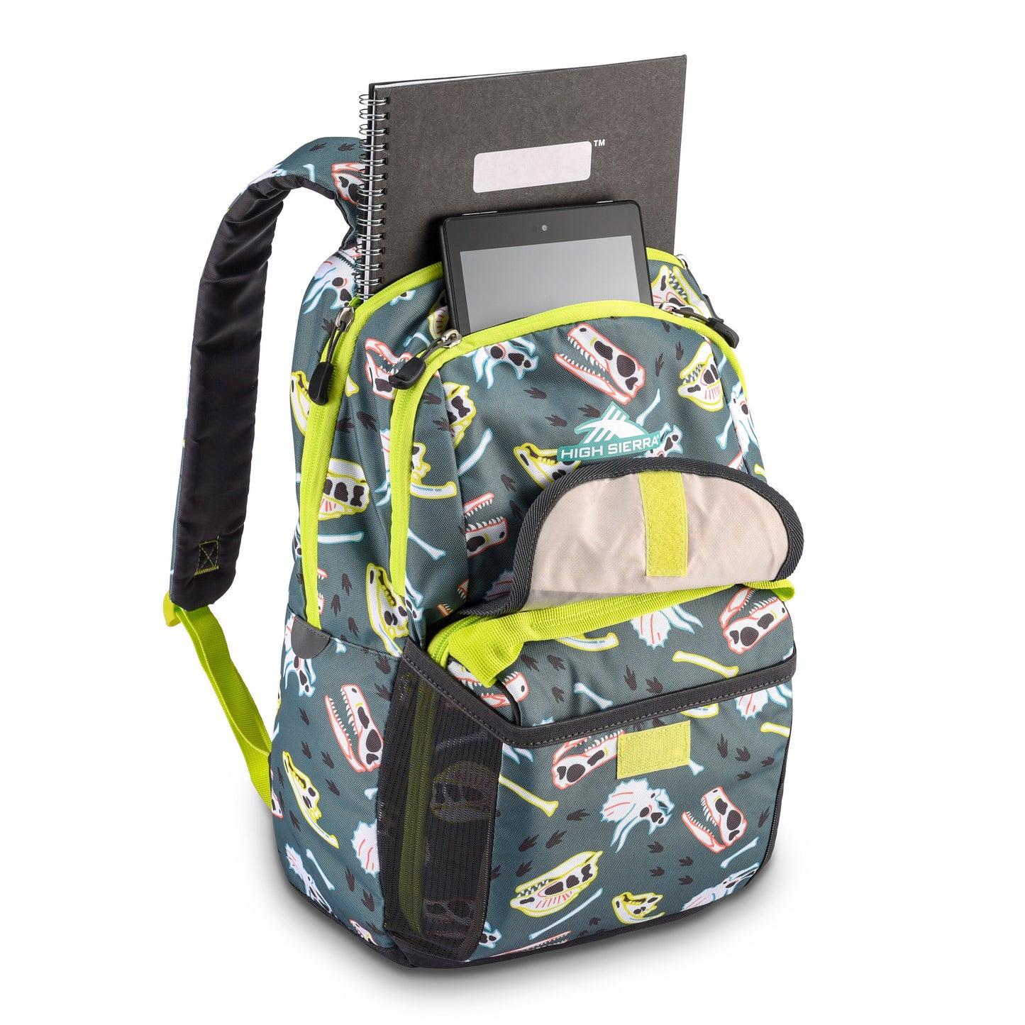 High Sierra Ollie Lunchkit Backpack - Dino/Mercury