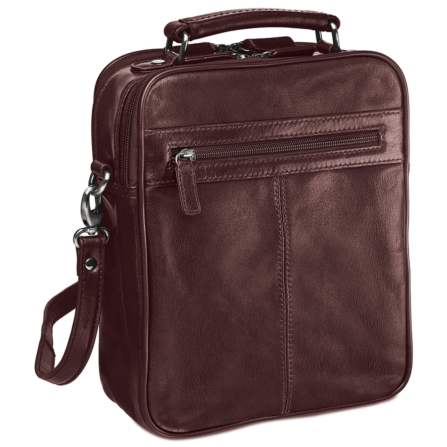 Mancini Arizona Double Compartment Unisex Bag