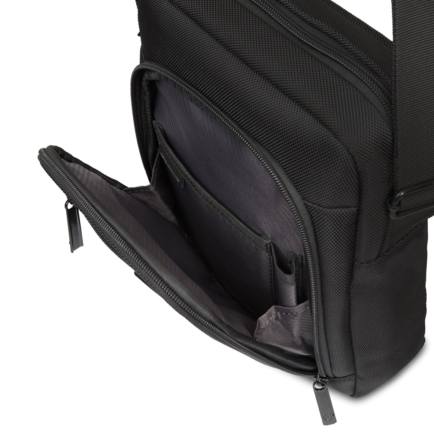 Tablette verticale Samsonite Classic NXT avec croisement RFID - Noir