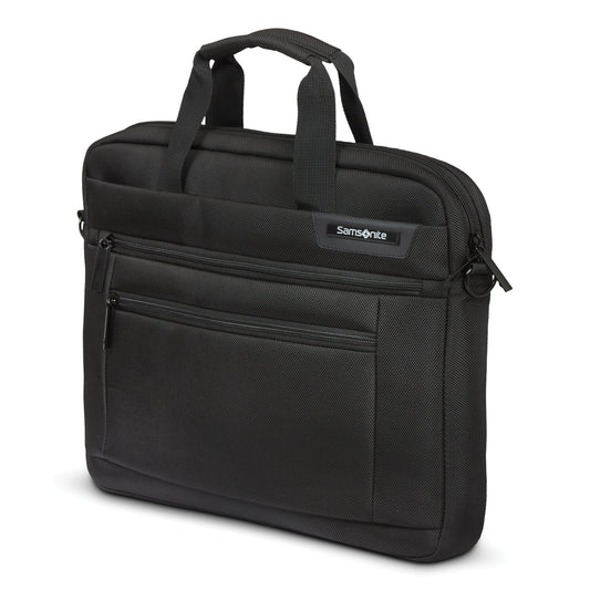 Samsonite Classic NXT Laptop Shuttle With RFID Messenger Bag - Black