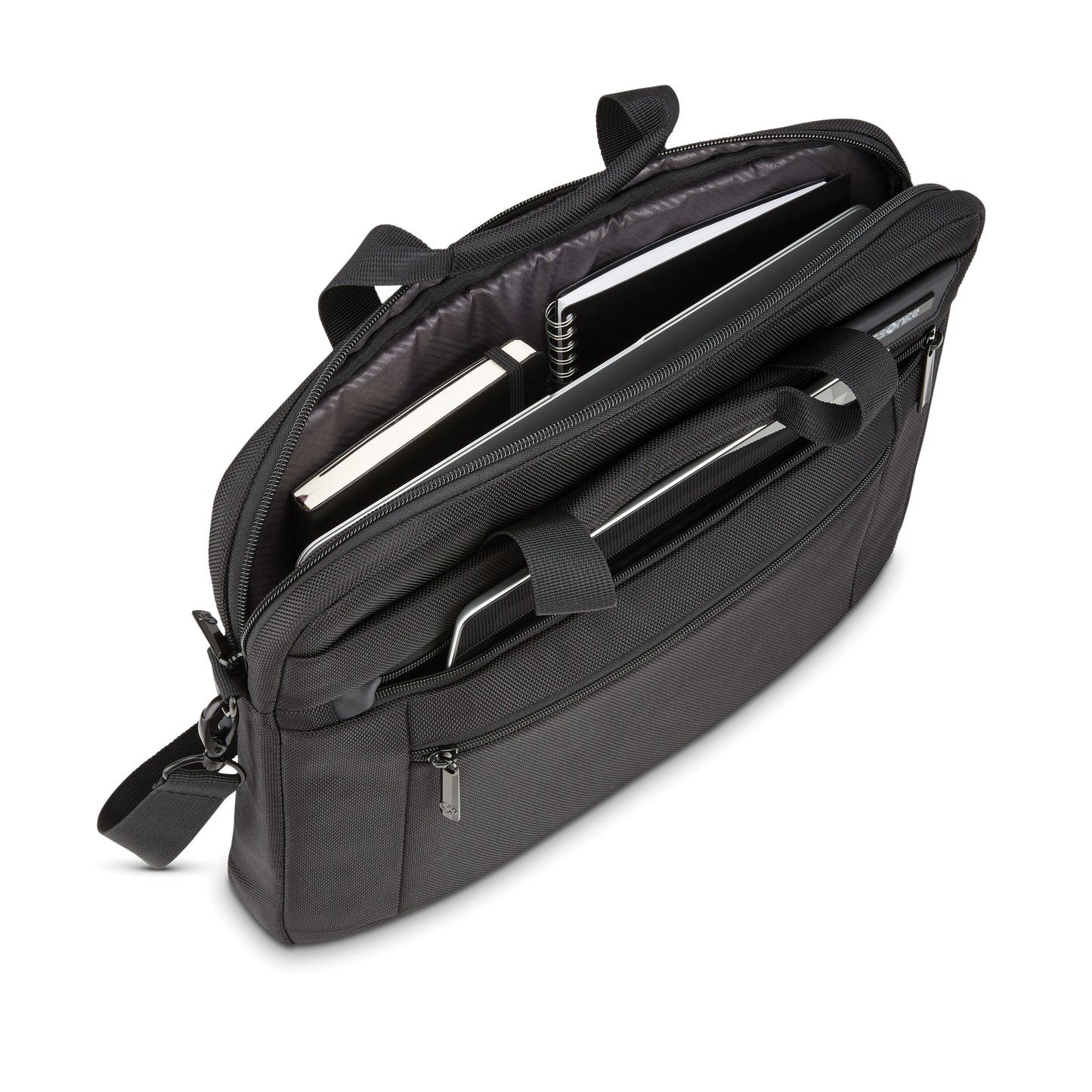 Navette pour ordinateur portable Samsonite Classic NXT avec sac messager RFID - Noir