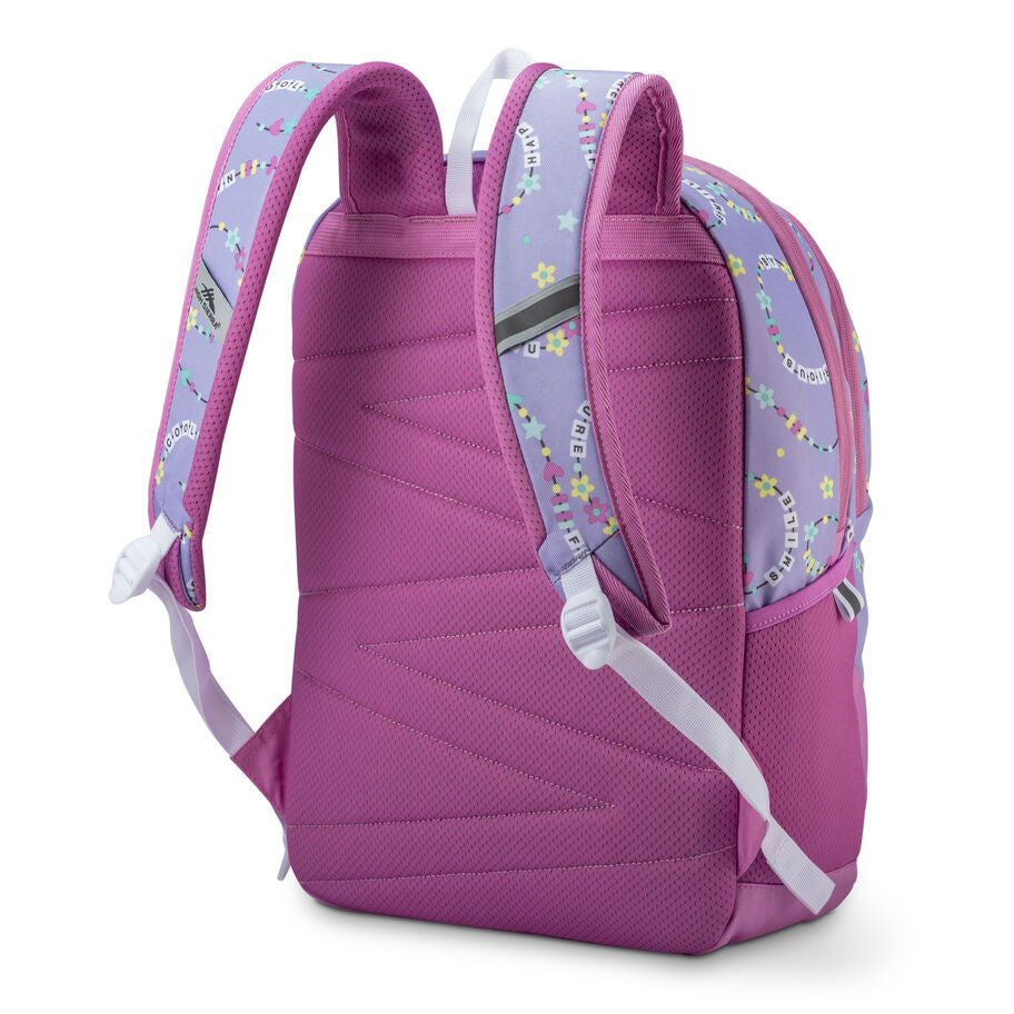 High Sierra NEW Outburst Backpack - Friendship Bracelet/Pink