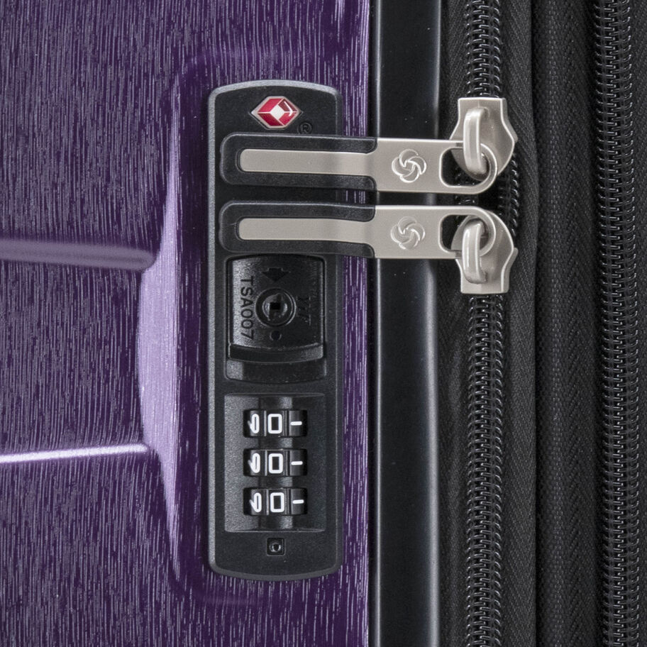 Valise rigide de grande taille Ziplite 6 Spinner de Samsonite - Violet