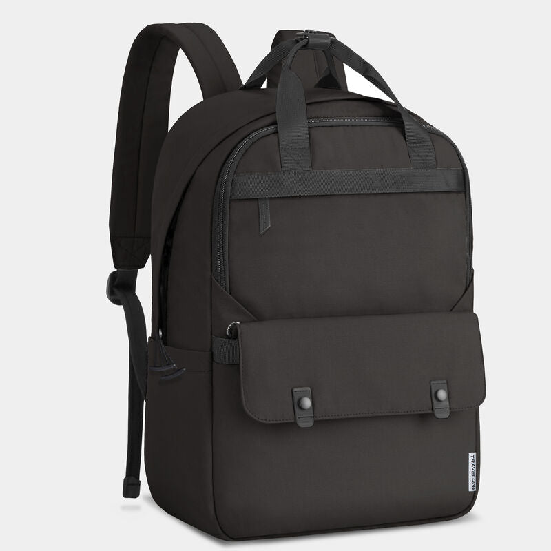 Travelon Origin Sustainable Anti-Theft Large Laptop Backpack - Black