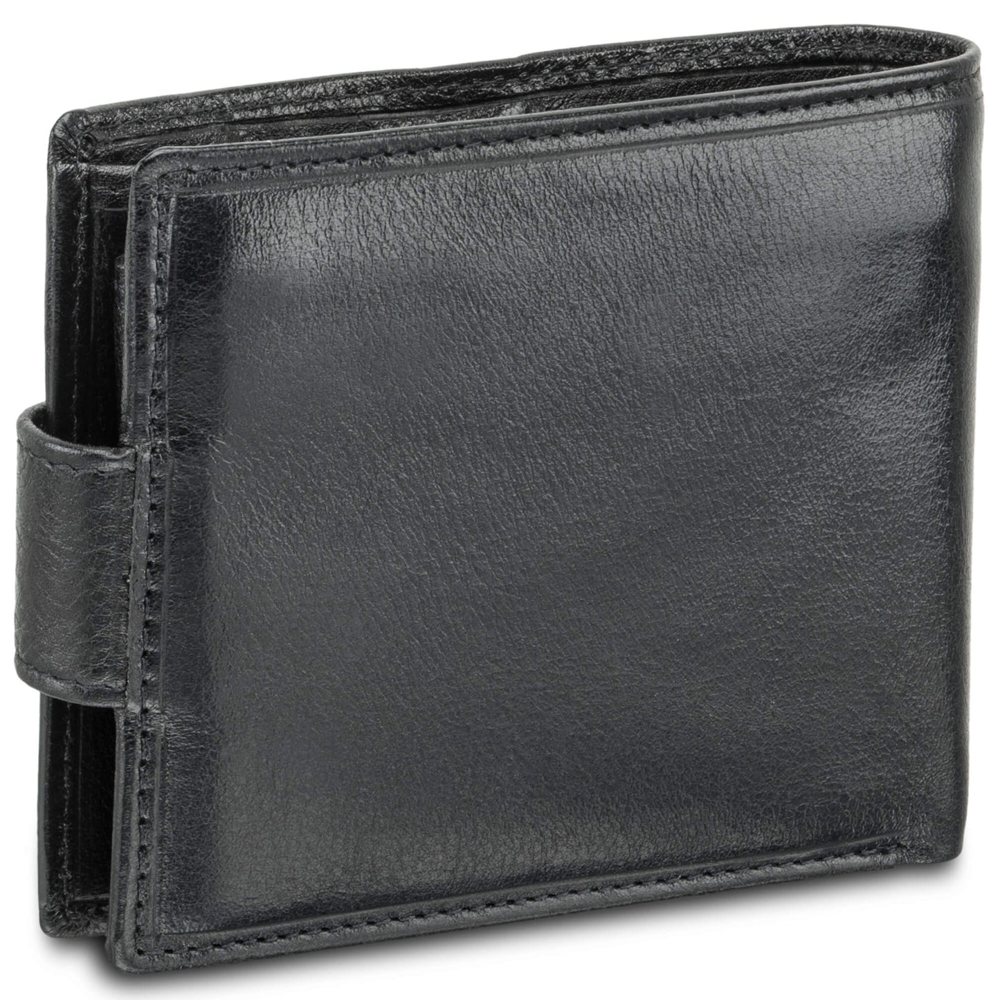 Portefeuille sécurisé RFID Mancini Deluxe pour hommes avec poche pour pièces de monnaie