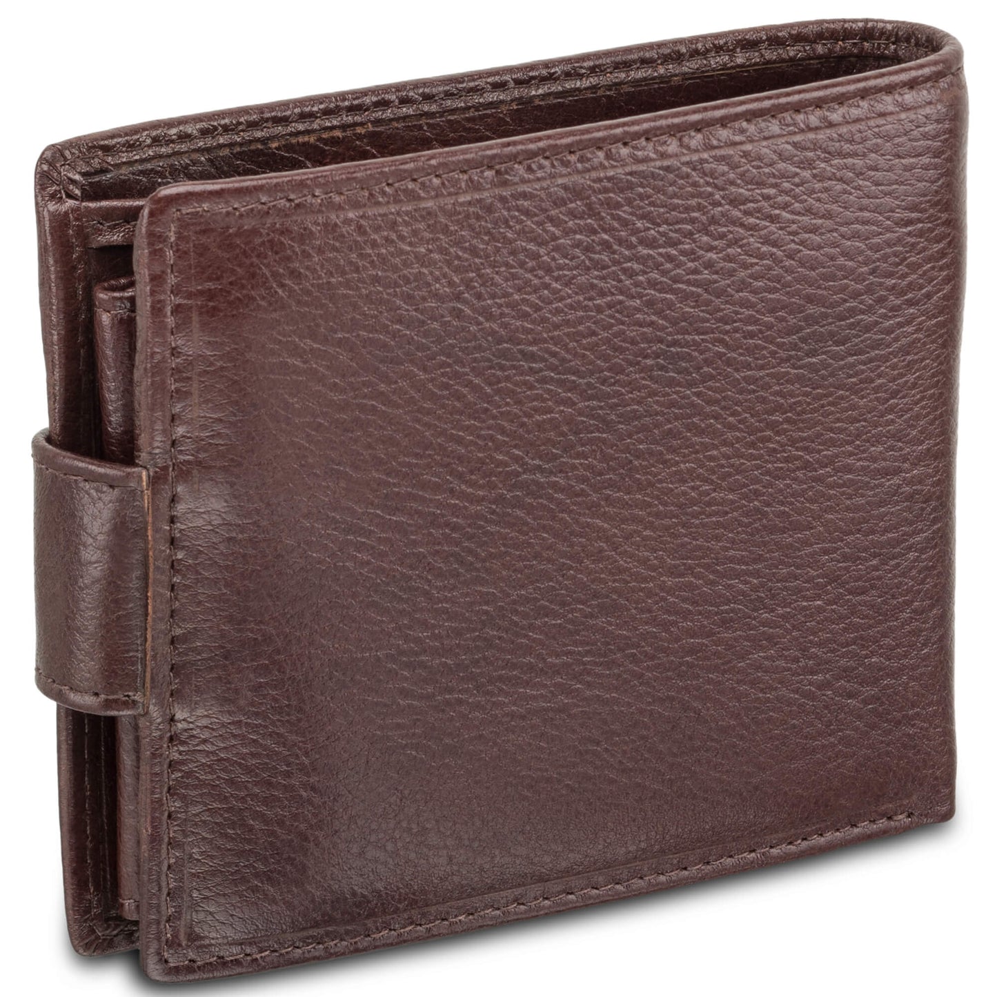 Portefeuille sécurisé RFID Mancini Deluxe pour hommes avec poche pour pièces de monnaie