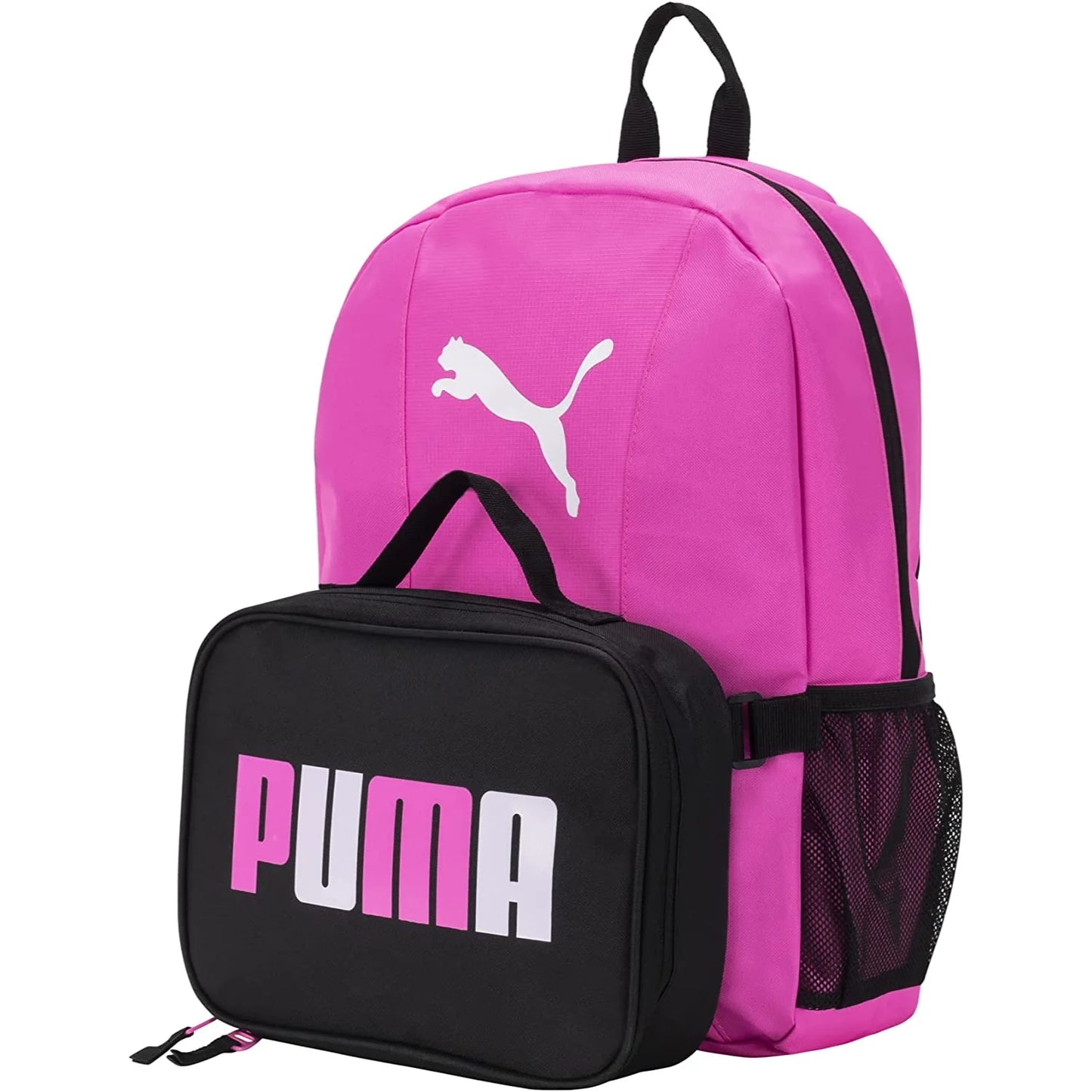 Sac à dos PUMA Evercat Duo Combo avec boîte à lunch - Rose moyen