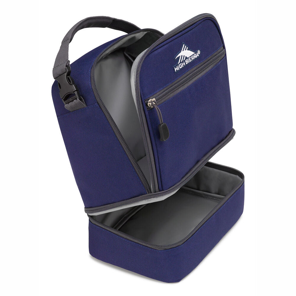 High Sierra Stacked Compartment Lunch Kit - Navy