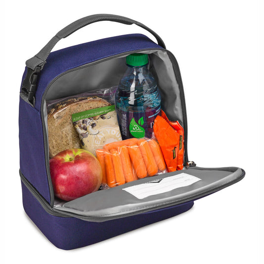 High Sierra Stacked Compartment Lunch Kit - Navy