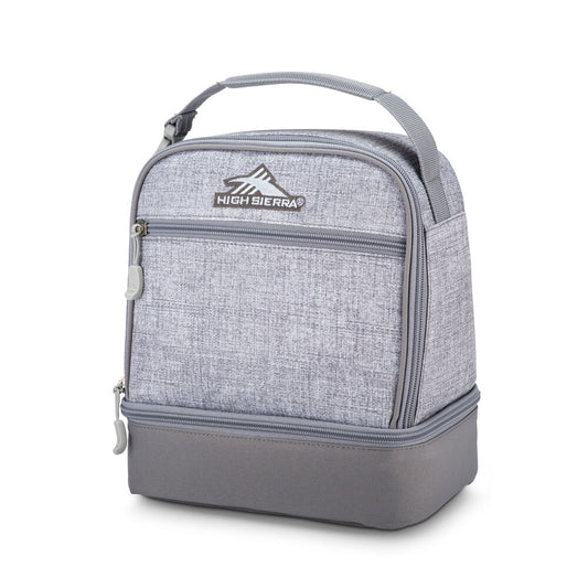 High Sierra Stacked Compartment Lunch Kit - Silver Heather