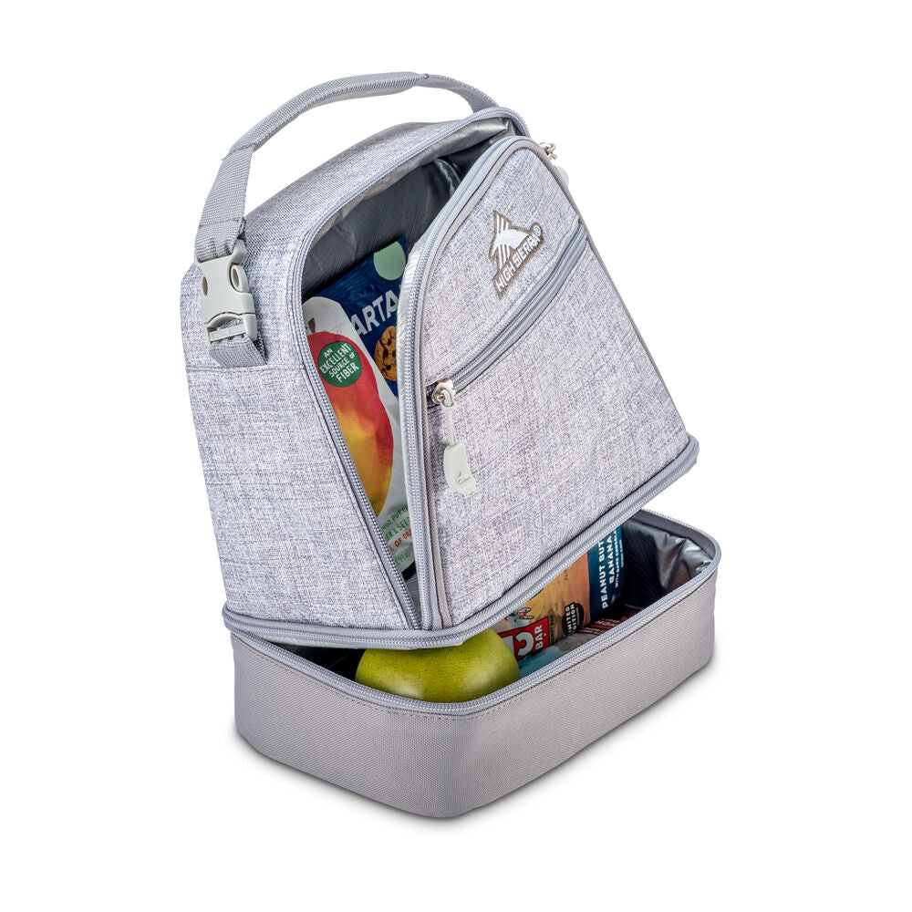 High Sierra Stacked Compartment Lunch Kit - Silver Heather