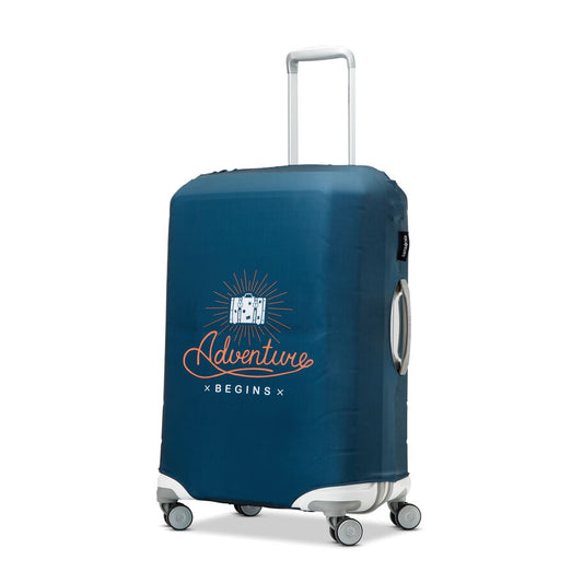 Housse de bagage imprimée Samsonite M - L'aventure commence