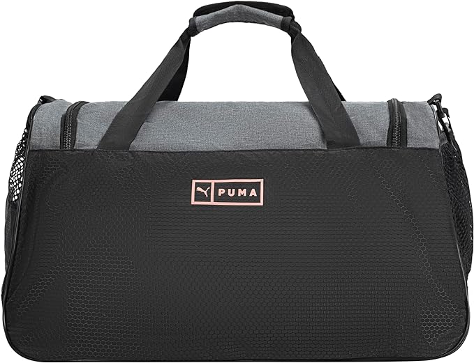 Puma Defense Duffel Bag - Pink/Grey