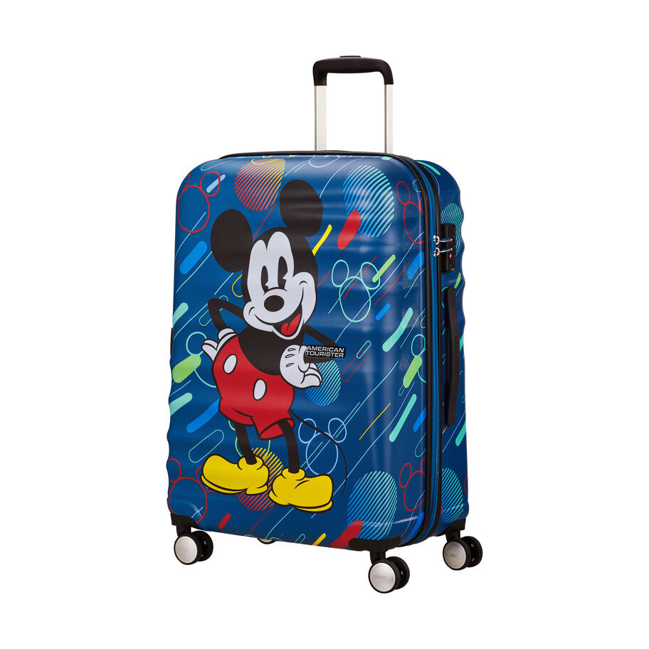 American Tourister Disney Wavebreaker Hardside Medium Luggage - Mickey Future Pop