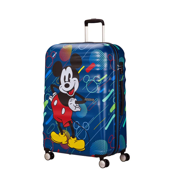 American Tourister Disney Wavebreaker Grand bagage rigide - Mickey Comics Rouge