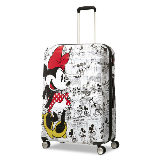 American Tourister Disney Wavebreaker Grand bagage rigide - Mickey Comics Rouge