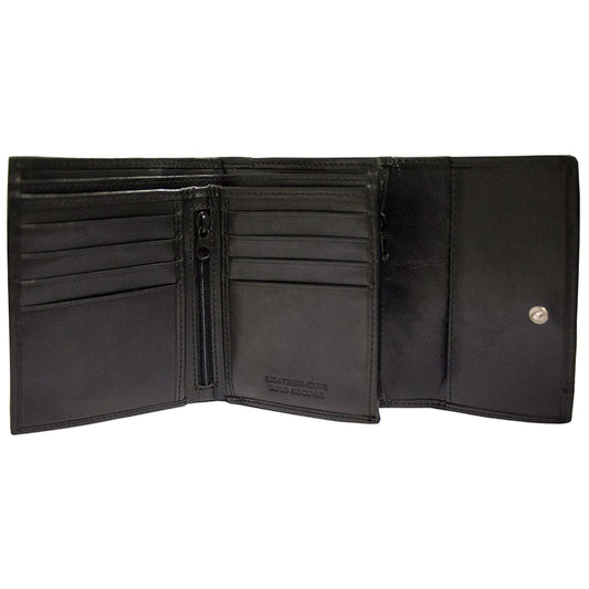 Portefeuille Femme Mancini Casablanca RFID Secure Small Clutch - Noir