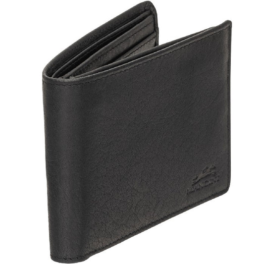 Mancini Buffalo RFID Secure Center Wing Billfold