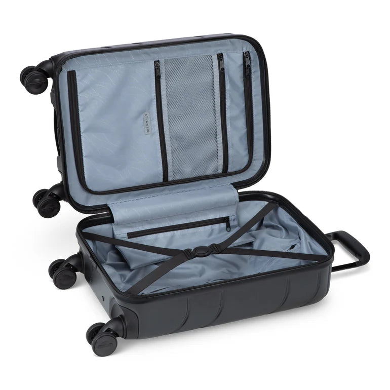 Atlantic Transmarine Hardside Carry-On Luggage - Black