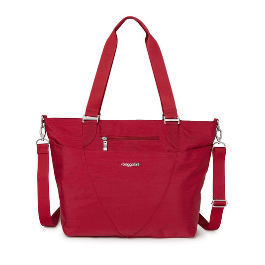 Baggallini Avenue Tote - Apple