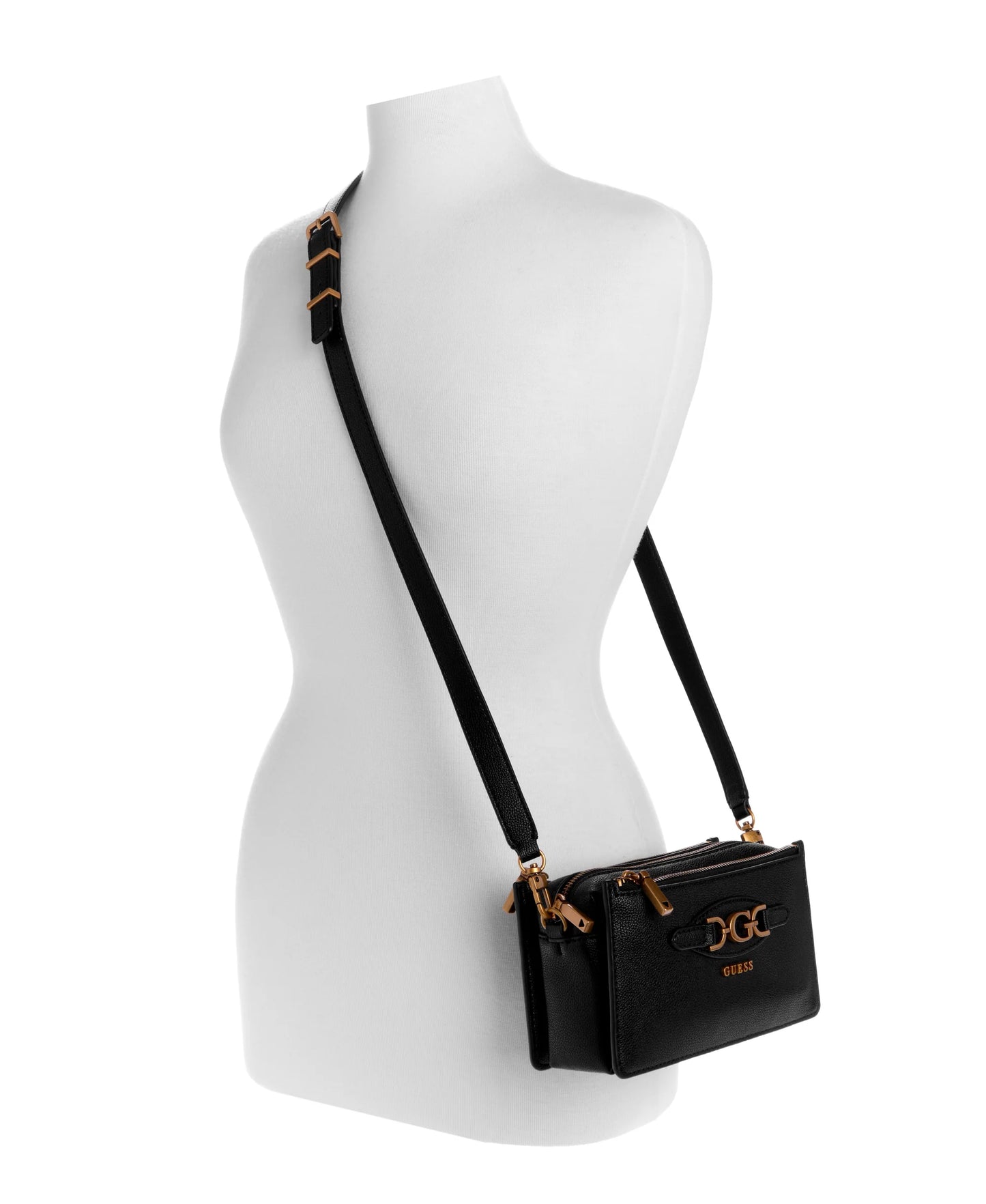 Devinez Malva Status Crossbody - Noir