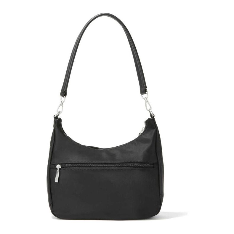 Baggallini Bowery Grand Sac Demi-Lune - Noir