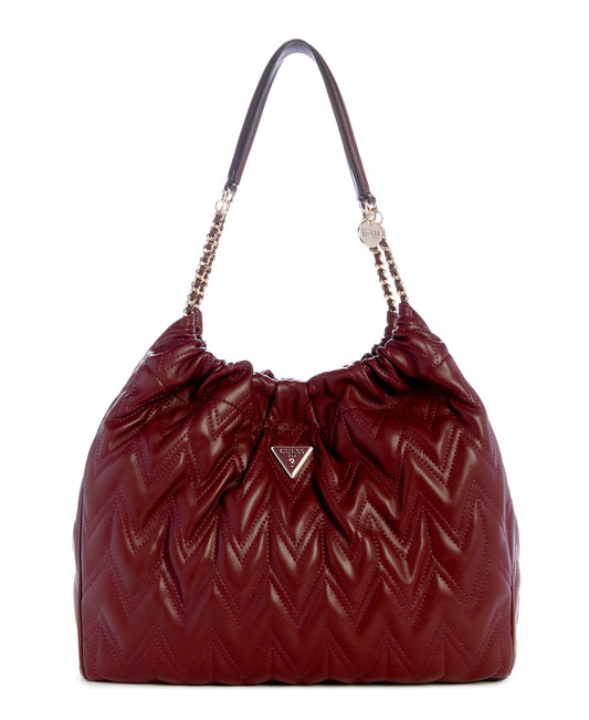 Guess Eda Large Hobo - Burgandy