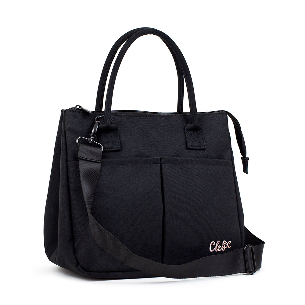 Cléo Large Lunch Bag - Black