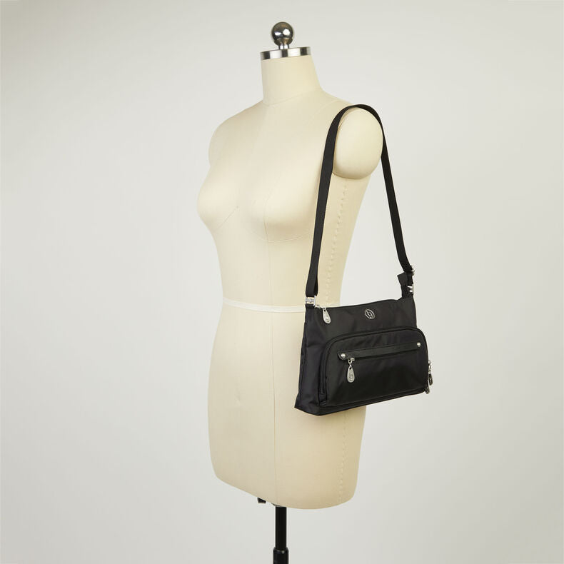 Baggallini El Paso Crossbody Bag - Black