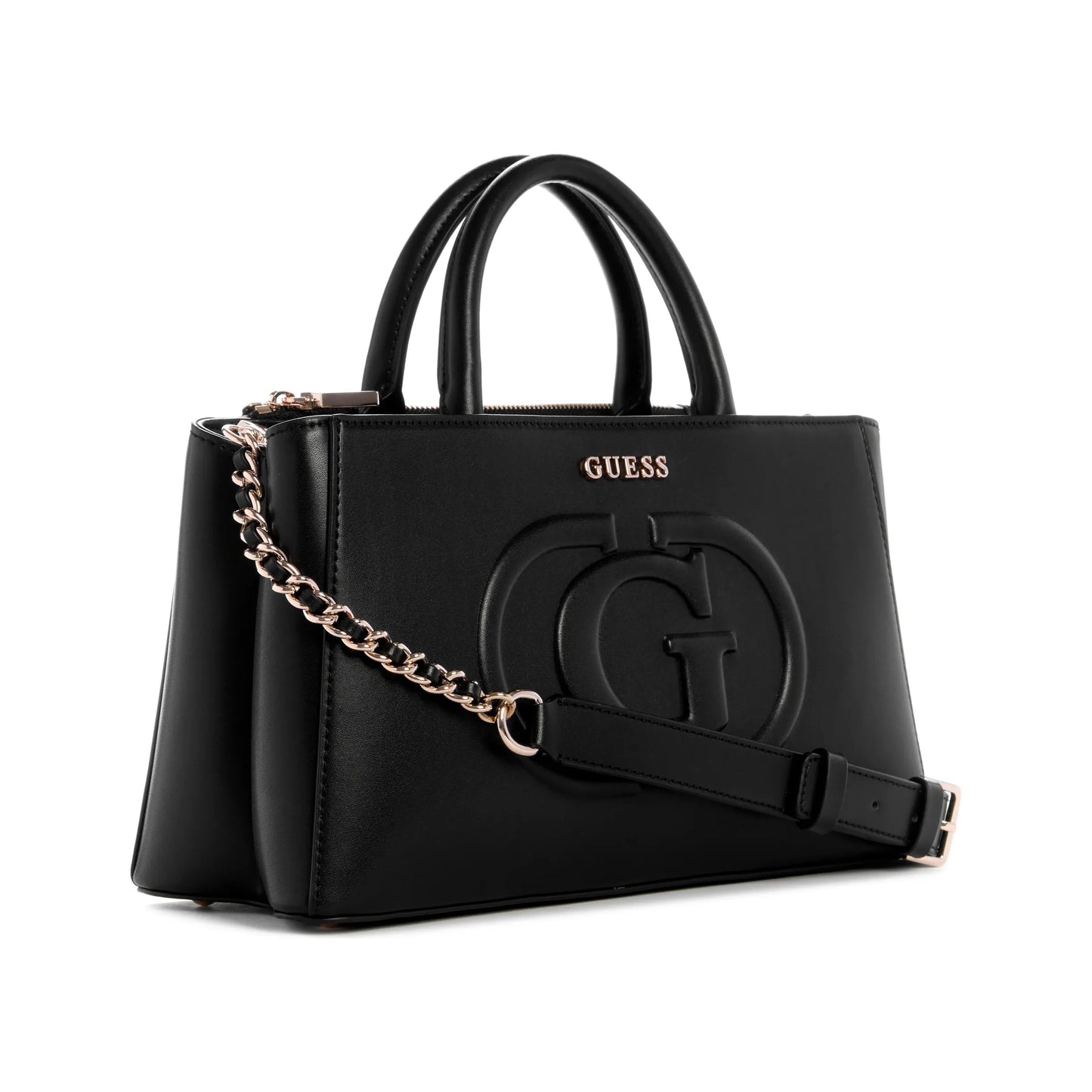 Guess Eco Mietta Petite sacoche Society - Noir