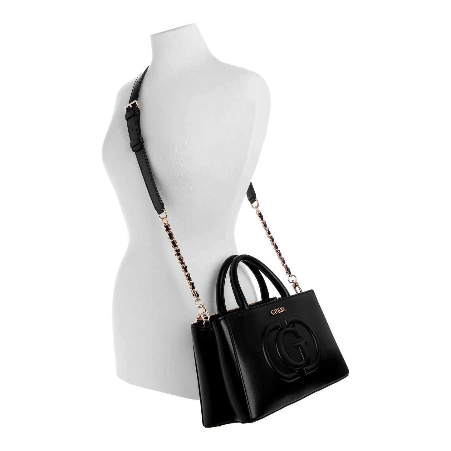 Guess Eco Mietta Petite sacoche Society - Noir