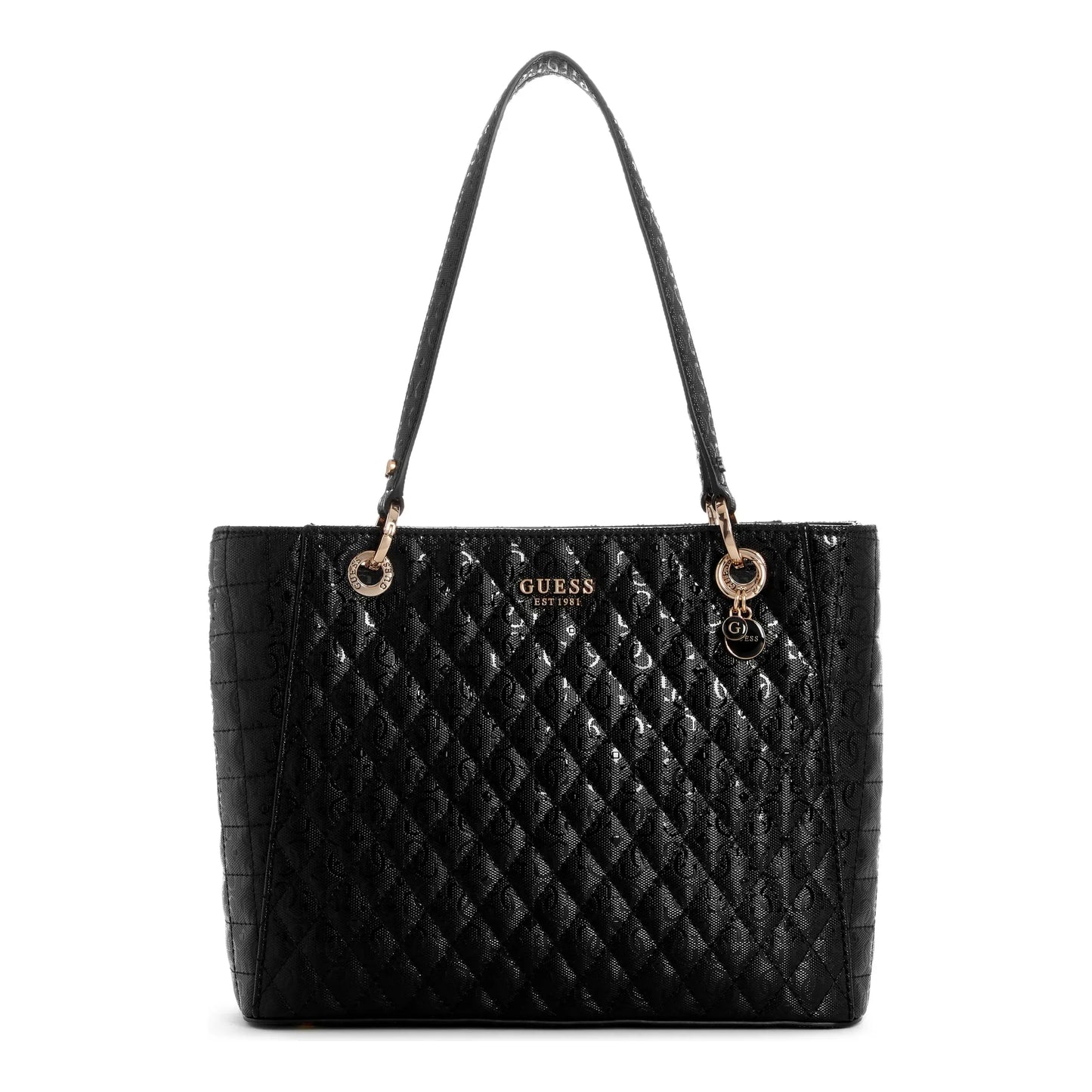 Guess Yarmilla Small Noel Tote - Black