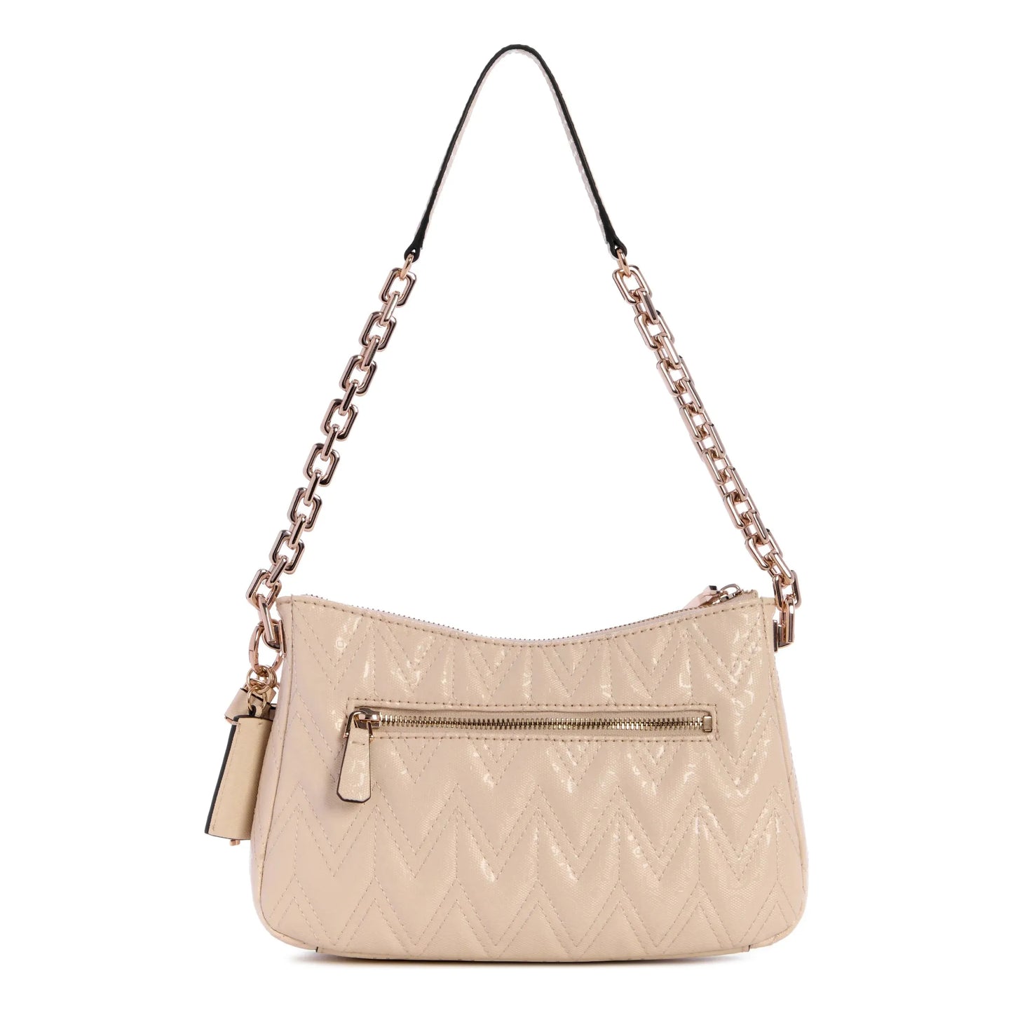 Guess Adelard Top Zip Sac à Bandoulière - Pierre