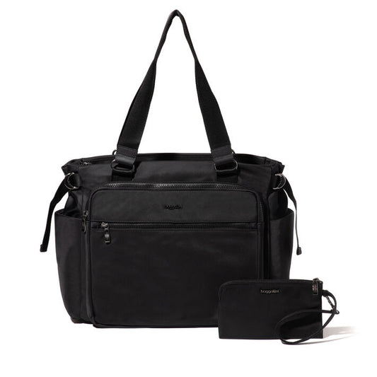 Go To Laptop Tote - Black Twill