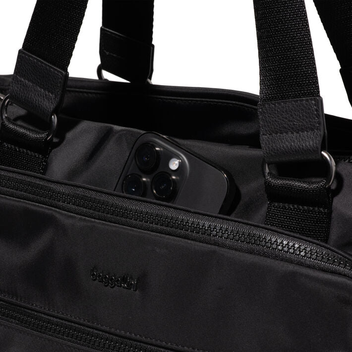 Aller à Sac fourre-tout pour ordinateur portable - Sergé noir