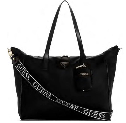 Guess G Wave Carry On Large Tote - Black