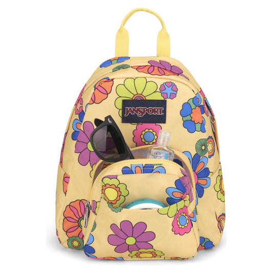 JanSport Half Pint Mini Backpack - Power to the Flower