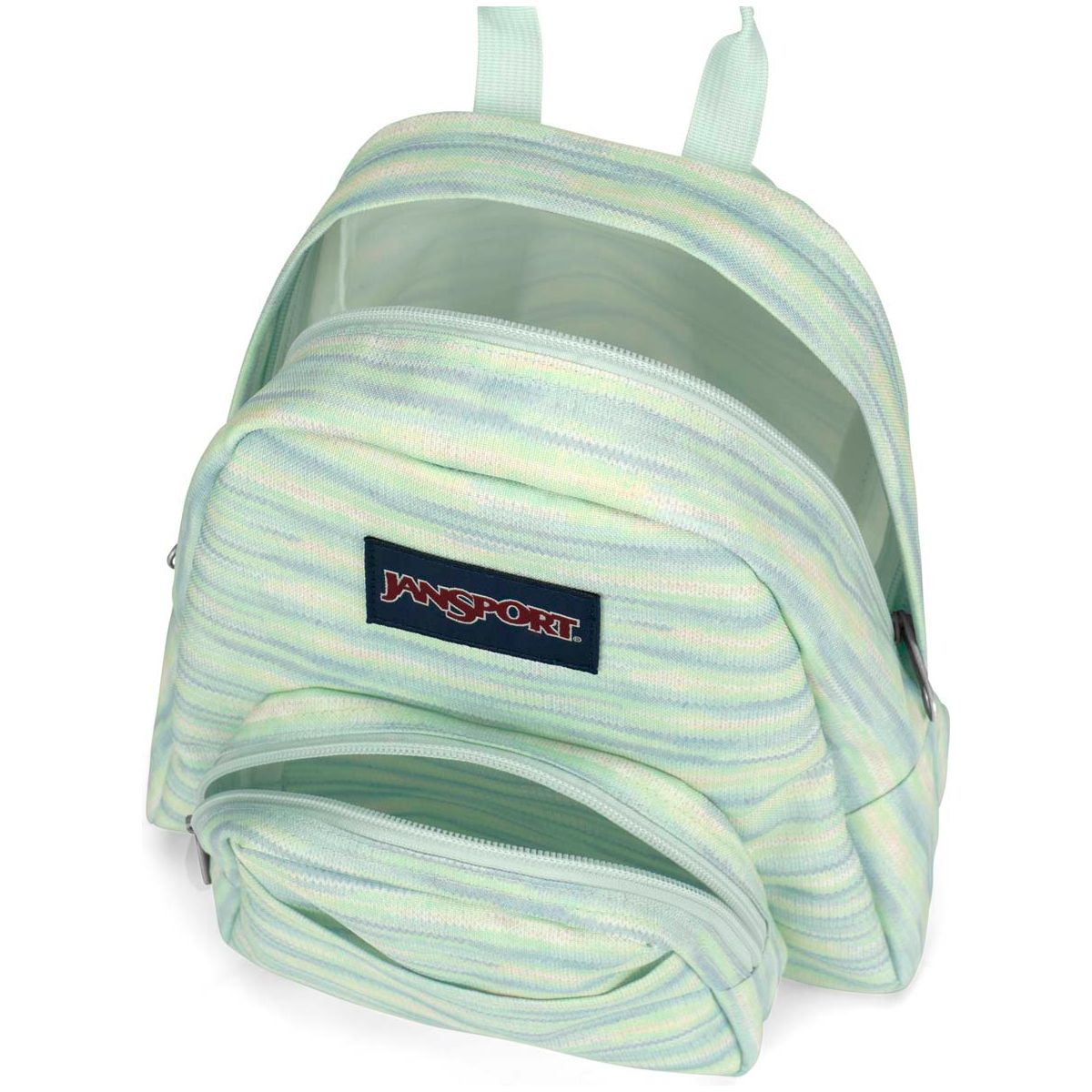 JanSport Half Pint Mini Backpack - 70S Space Dye Fresh Mint