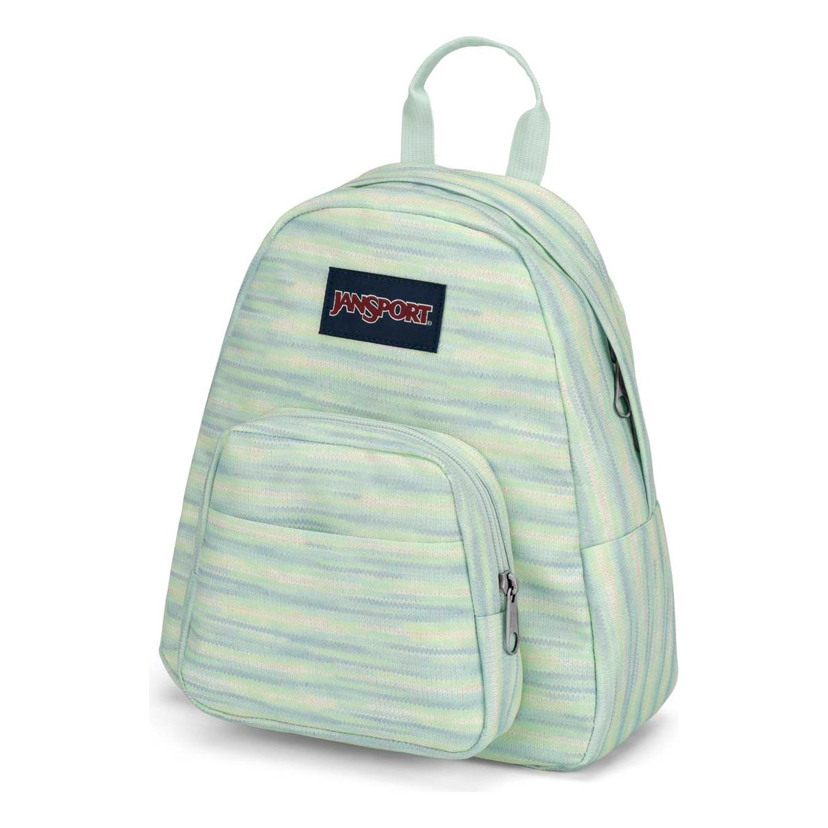 JanSport Half Pint Mini Backpack - 70S Space Dye Fresh Mint