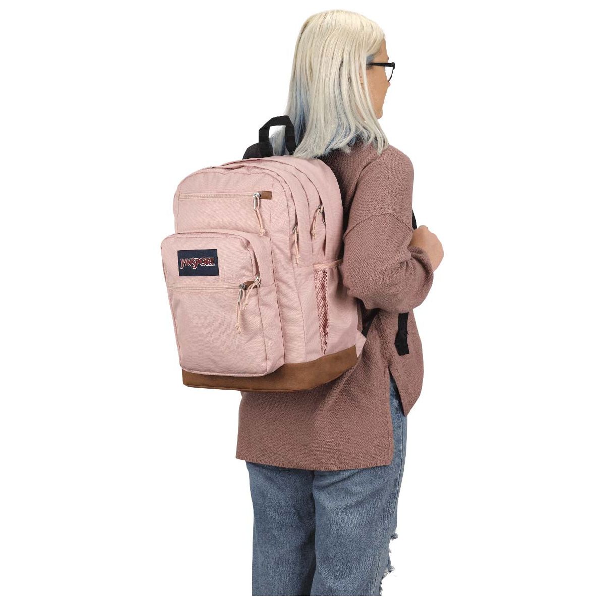 Sac à dos étudiant JanSport Cool - Misty Rose