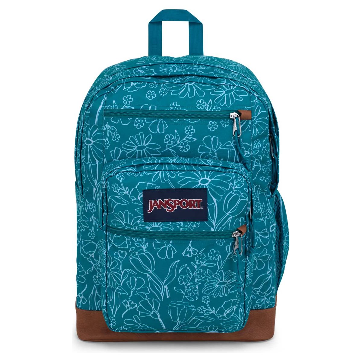 JanSport Cool Student Sac à dos – Delightful Daisies Vert