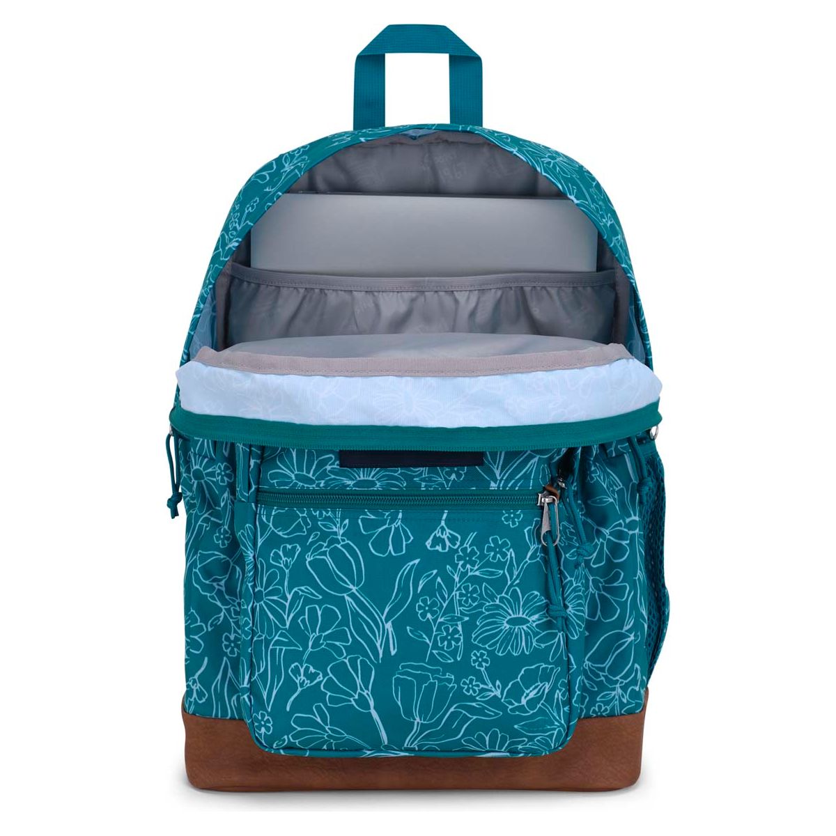 JanSport Cool Student Sac à dos – Delightful Daisies Vert