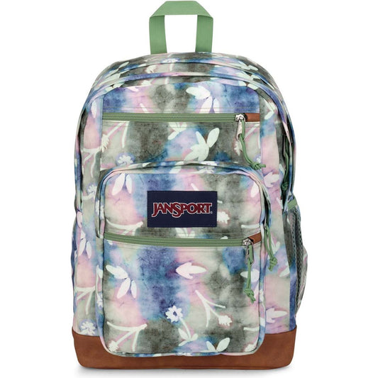 JanSport Cool Student Backpack - Dyed Flowers