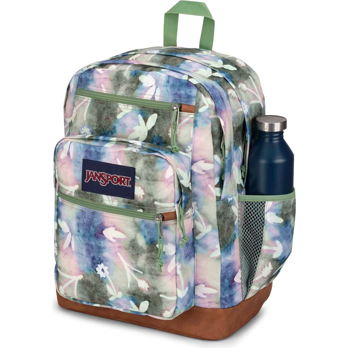 JanSport Cool Student Backpack - Dyed Flowers