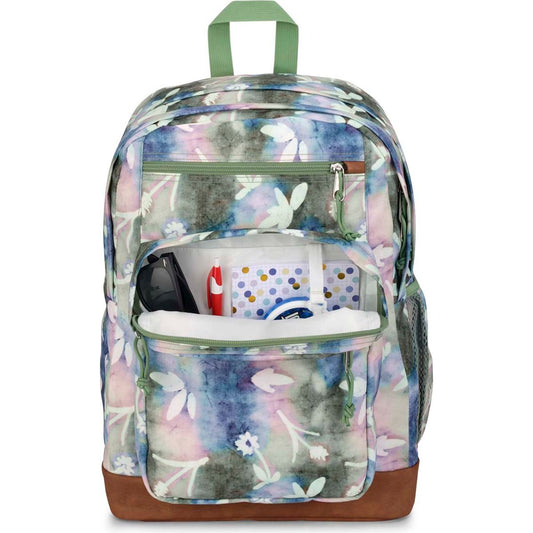 JanSport Cool Student Backpack - Dyed Flowers