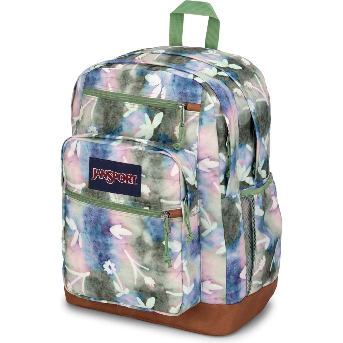 JanSport Cool Student Backpack - Dyed Flowers